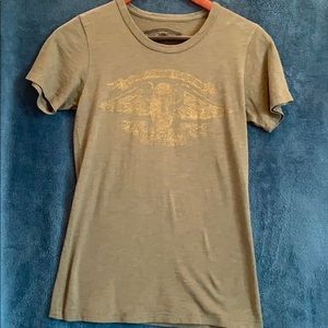 Johnson Motors Lucky Brand tee shirt size large